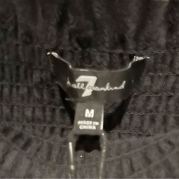 7 for all Mankind faux leather mini dress Size Medium New with tag - Picture 4 of 5